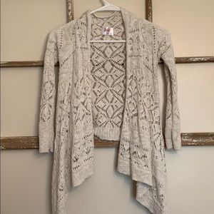 Justice Size 8 Cardigan